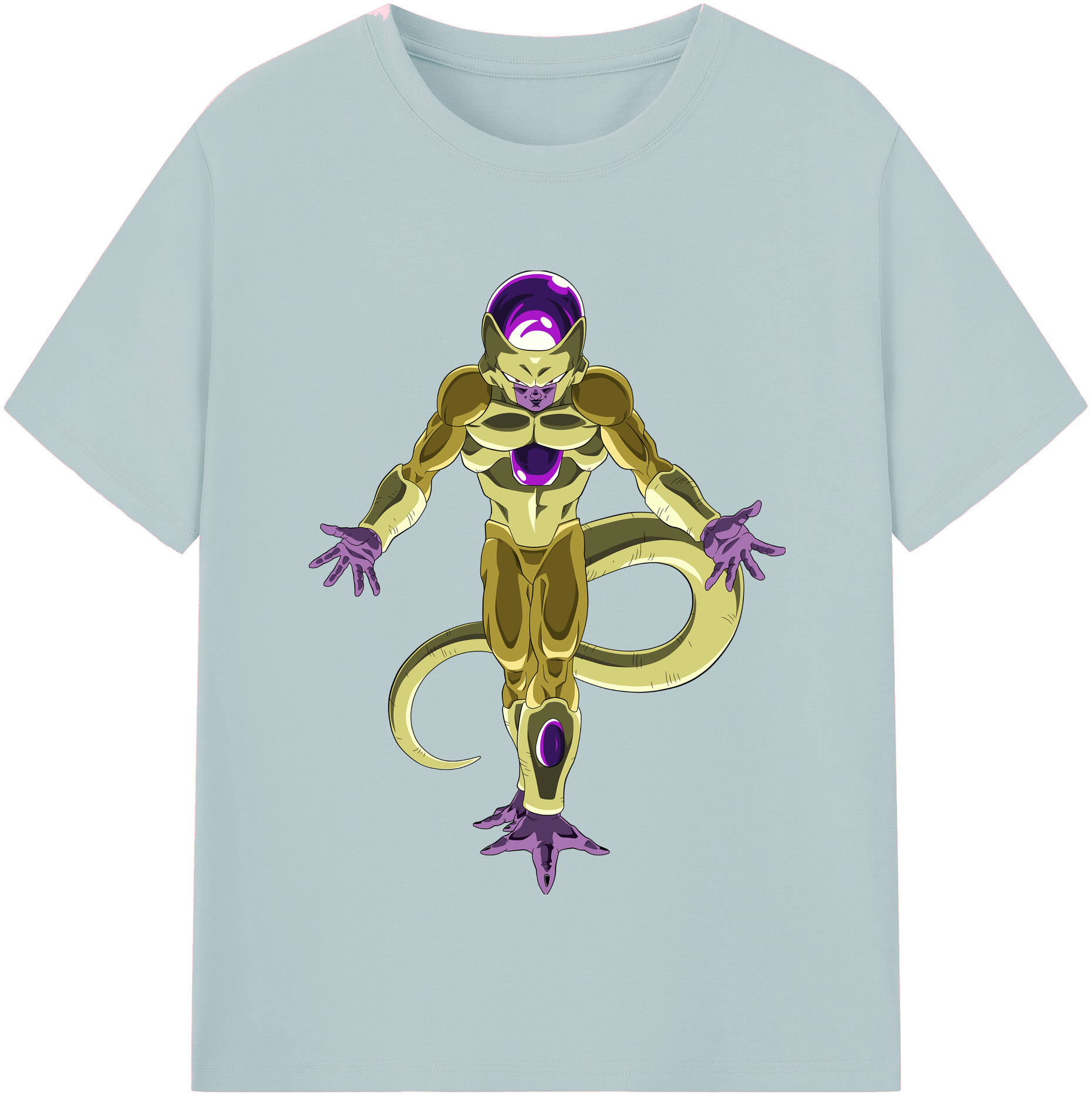 （画像用） ドラゴンボール フリーザ DRAGON BALL Frieza 綿100％半袖Tシャツ（フロントプリント）